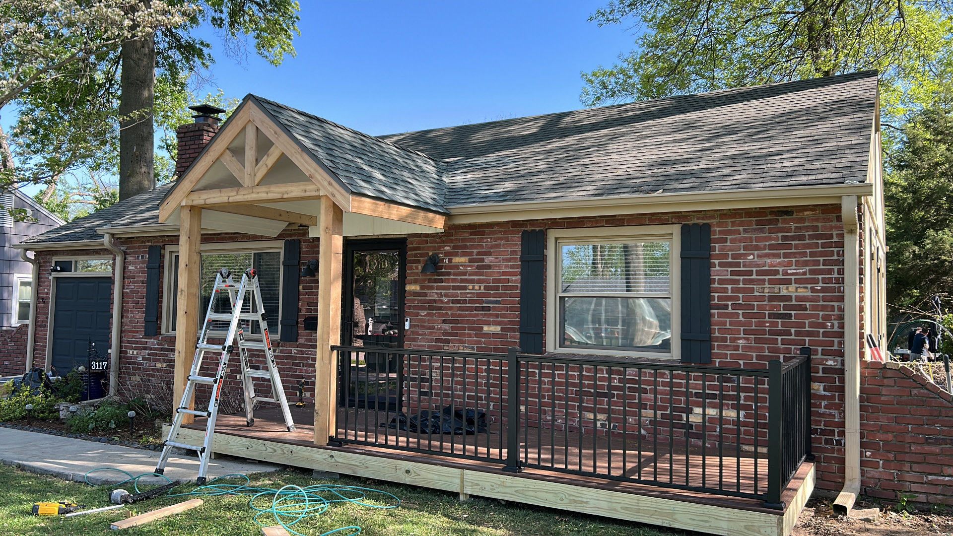 Mediterranean villa with new roofing